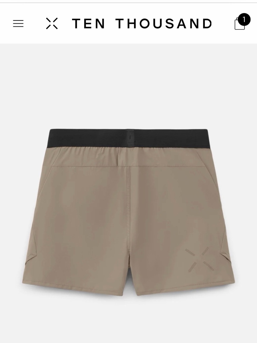 Ten Thousand Men's tactical shorts 5” inseam fully lined